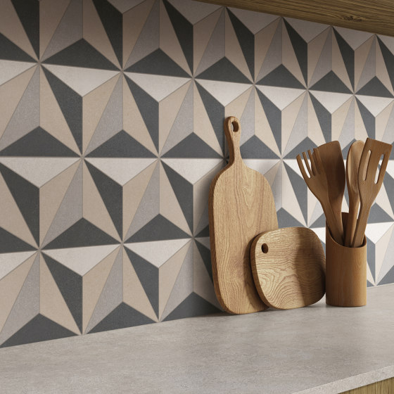 Be-square Decori CONCRETE MIX | Ceramic tiles | EMILGROUP