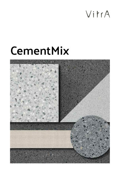CementMix 60x60 Cementmix Basic Tile Flake Dark Grey R10A | Piastrelle ceramica | VitrA Bathrooms