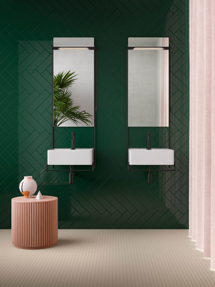 mode 2.5x2.5 Mode Tile Terra Rossa Matt | Ceramic mosaics | VitrA Bathrooms