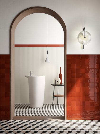 mode 2.5x2.5 Mode Tile Stone Grey Matt | Ceramic mosaics | VitrA Bathrooms