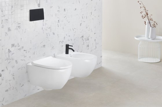 Acanto | washbasin with shelf surface | Wash basins | Geberit