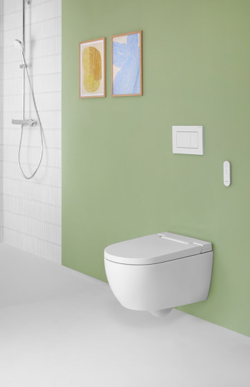 Acanto | washbasin with shelf surface | Wash basins | Geberit