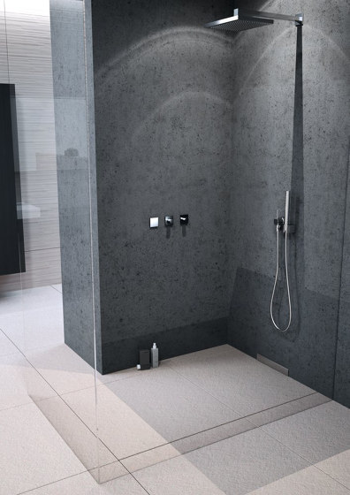 Bodenebene Duschen | Designrost Circle für Bodenablauf | Punktabläufe / Badabläufe | Geberit
