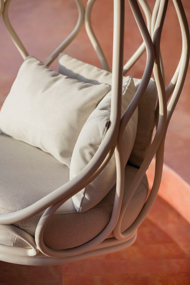 Nautica outdoor Swing chair with base | Swings | Expormim