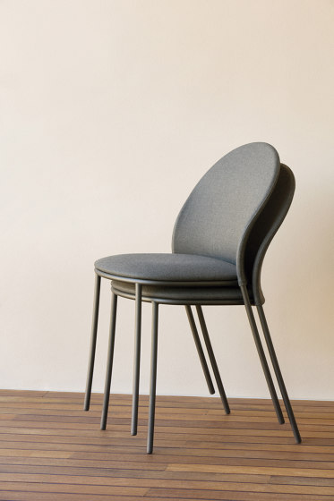 Petale Stuhl mit Seil, Gittermuster | Stühle | Expormim