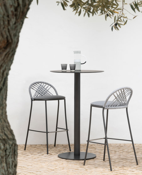Petale Stuhl mit Seil, Rautenmuster | Stühle | Expormim