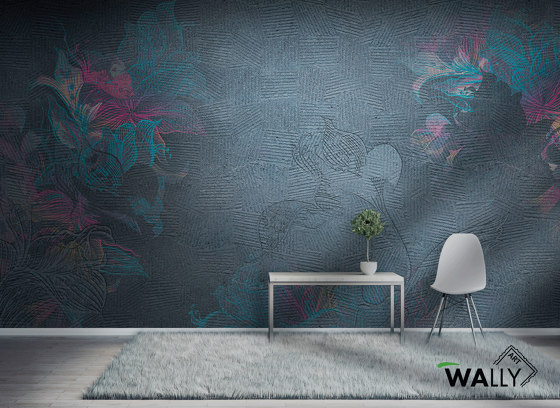 Abelia | Revestimientos de paredes / papeles pintados | WallyArt