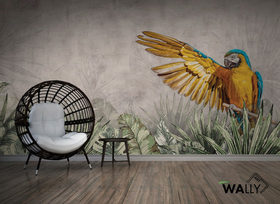Ara | Revestimientos de paredes / papeles pintados | WallyArt