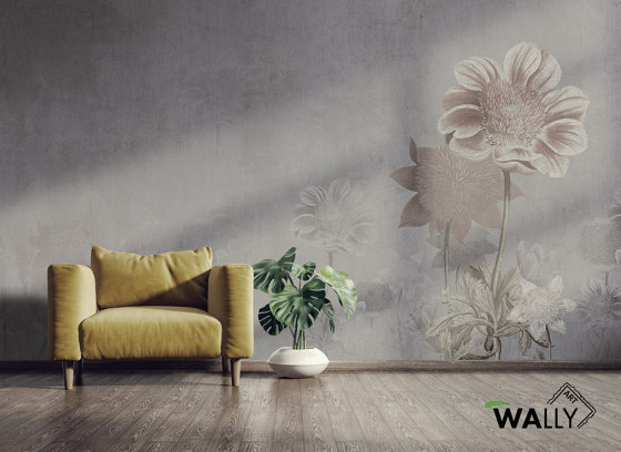 Flora | Revestimientos de paredes / papeles pintados | WallyArt