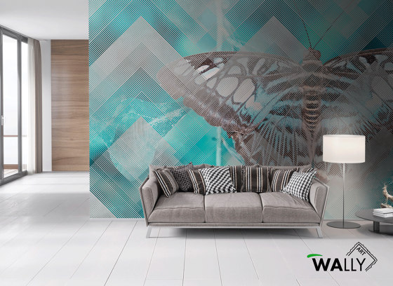 Moth | Wall coverings / wallpapers | WallyArt