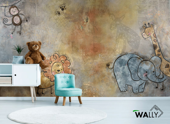Teddy | Revestimientos de paredes / papeles pintados | WallyArt