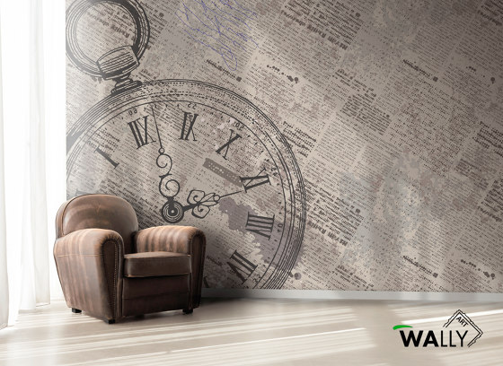 Time Of Words | Revestimientos de paredes / papeles pintados | WallyArt