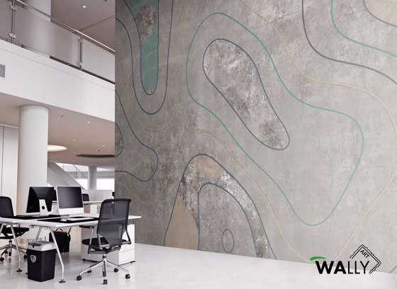 Twist | Revestimientos de paredes / papeles pintados | WallyArt
