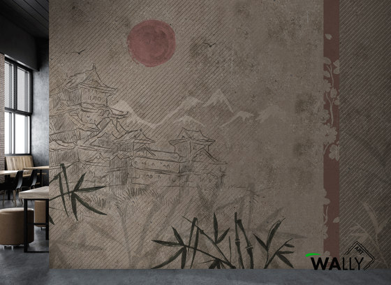 Yama | Revestimientos de paredes / papeles pintados | WallyArt