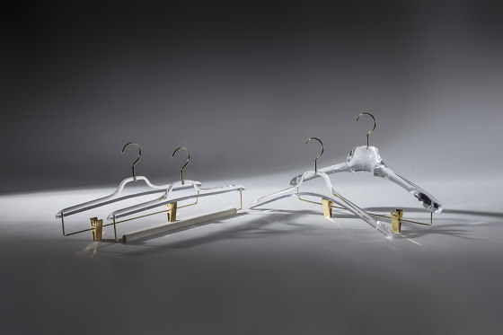 Aurora Collection | Camicia Plexiglass Hanger | Coat hangers | Industrie Toscanini