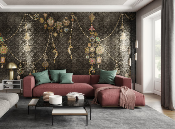 Gioielli | Wall coverings / wallpapers | Inkiostro Bianco