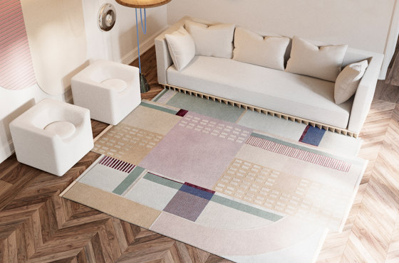 Abstraction | Composition VIII | Tapis / Tapis de designers | Tapis Rouge