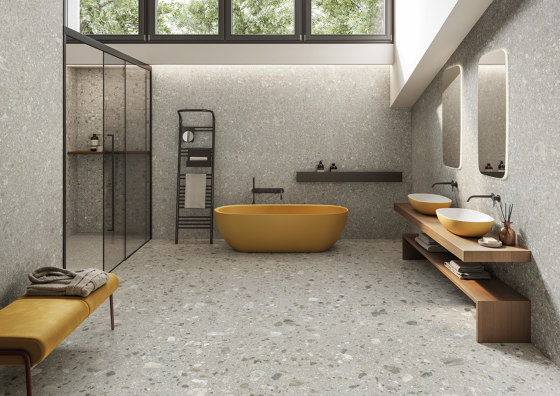 Lombarda Mosaico 5x5 Cenere Mix | Ceramic tiles | EMILGROUP