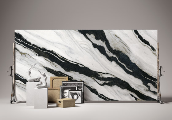 Level Marmi Moon Grey | Panneaux céramique | EMILGROUP
