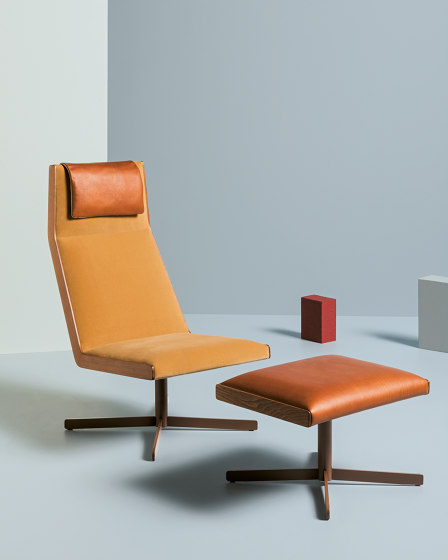 STILO Swivel lounge chair E.30.0 | Sillones | Cantarutti