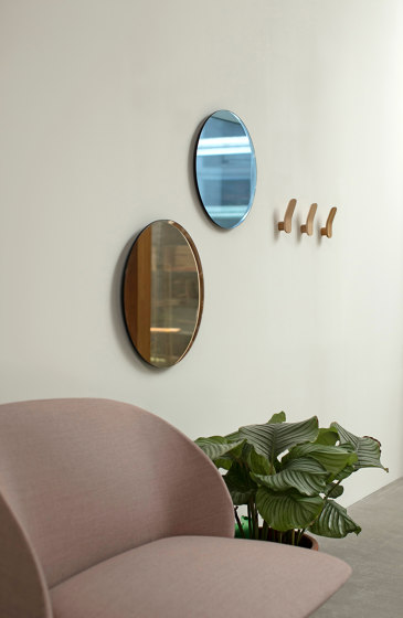 Cres Mirror bronze (Ø 65 cm) | Spiegel | Caussa