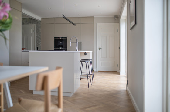 Herringbone Parquet Matte Lacquer | Sandviken, Oak | Wood flooring | Bjelin