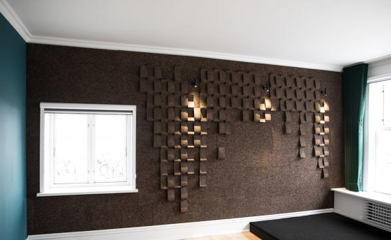 Grape Random Acoustic Wall Decoration | Sistemas fonoabsorbentes de pared | Grape