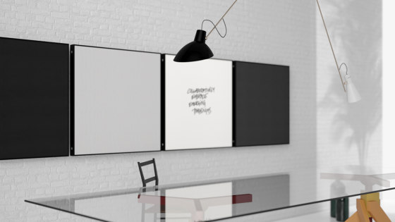 Opus 1, Black Frame | Sound absorbing objects | DESIGN EDITIONS