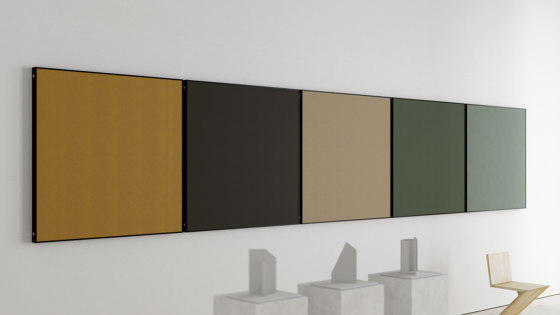 Opus 7, Black Frame | Sound absorbing objects | DESIGN EDITIONS