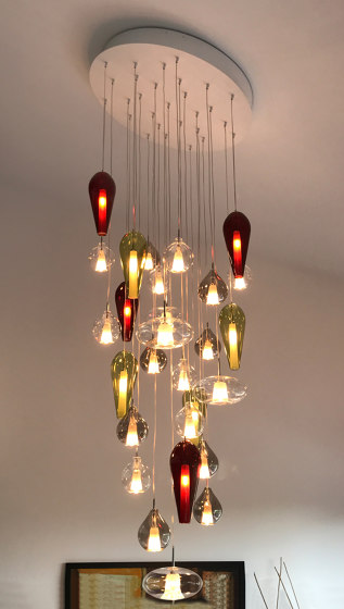 Kahina | Lámparas de suspensión | Concept verre