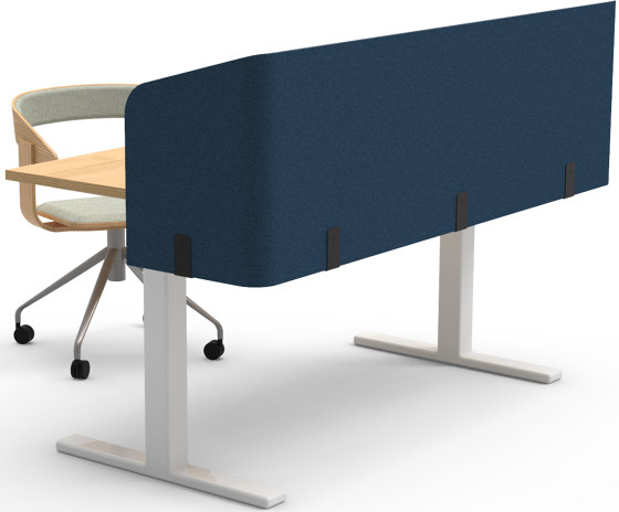 BuzziTripl Wrap Desk | Accesorios de mesa | BuzziSpace