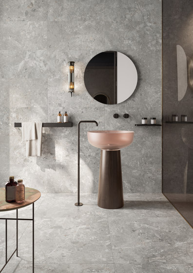 Artemis | Silver | Ceramic tiles | Keope