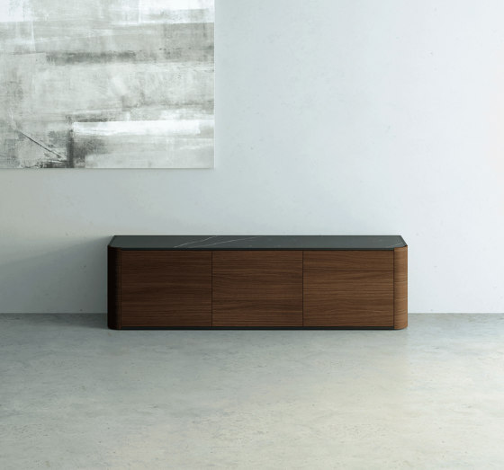 Adara Console Table with drawers, plain doors (high legs) | Console tables | Momocca