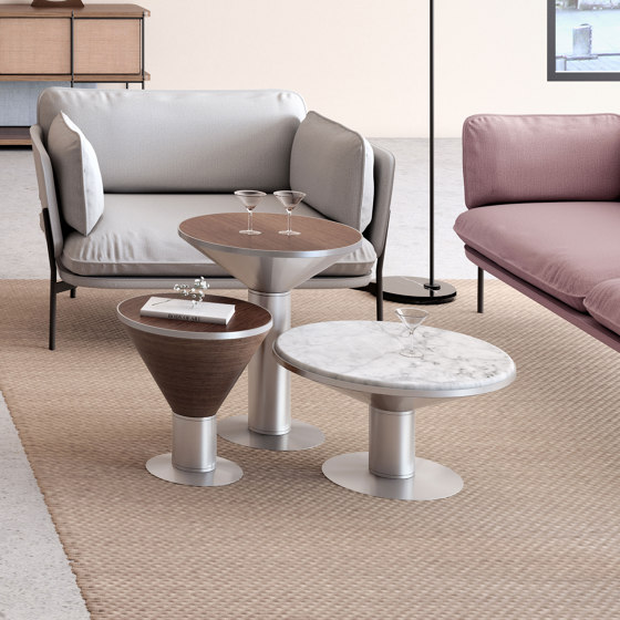 Emma Coffe table / side table 55x50 | Side tables | Momocca