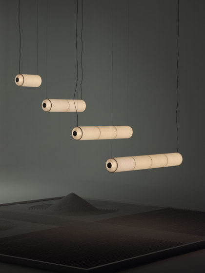Tekiò Vertical P1 | Pendant Lamp | Suspended lights | Santa & Cole