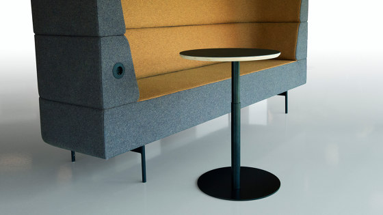 Laptop Tables | Steel Laptop Table Square | Objekttische | Conceptual