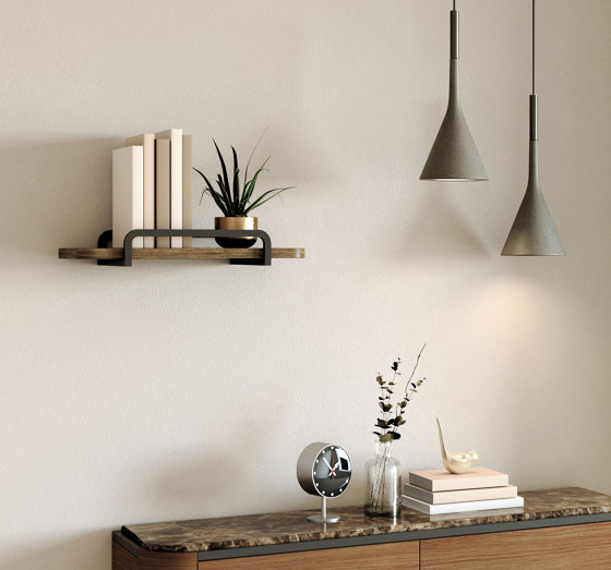 Adara Wall Shelves with lateral structures | Scaffali | Momocca