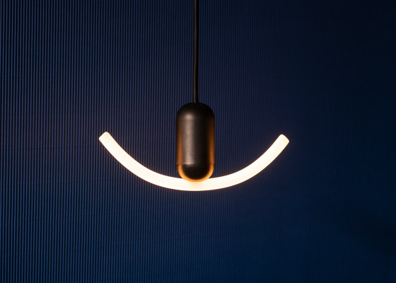 Smile 01 pendant light in glass and ceramic, dimmable | Leuchten Zubehör | Beem Lamps