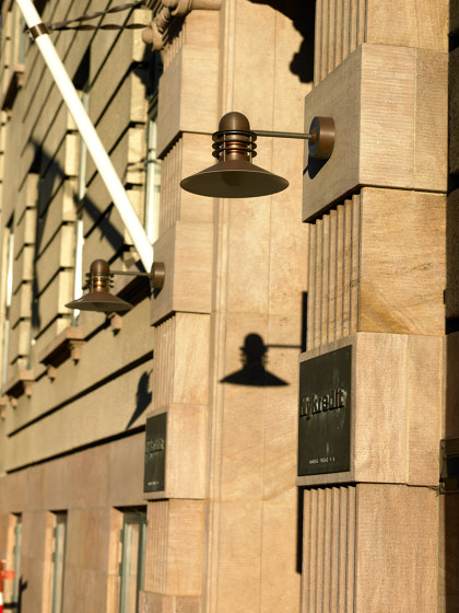 Nyhavn Aplique | Lámparas exteriores de pared | Louis Poulsen