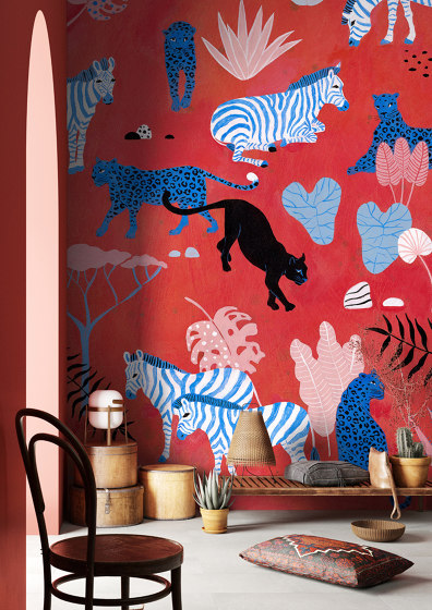 Rosso savana | Revêtements muraux / papiers peint | WallPepper/ Group