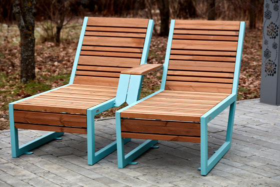 Boston | Sun lounger (right armrest) | Bains de soleil | Punto Design