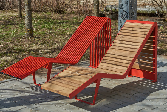 Infinity wood | Bench | Bancs | Punto Design