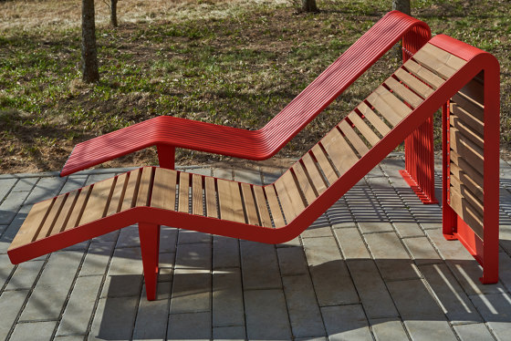 Infinity wood | Bench | Bancs | Punto Design