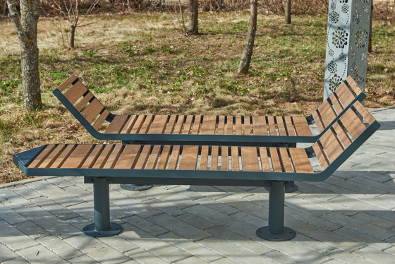 Star | Outdoor Circular Bench | Seating islands | Punto Design
