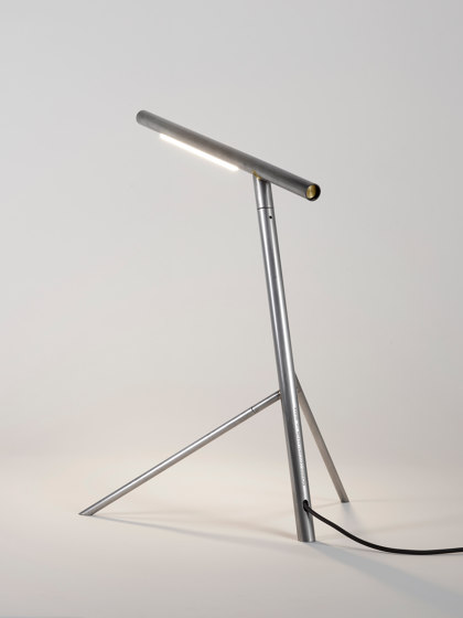 Mattia Floorlamp Steel / Brass | Free-standing lights | Serax