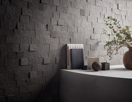 Rocks | Muro 3D Porfido | Ceramic tiles | Kronos Ceramiche