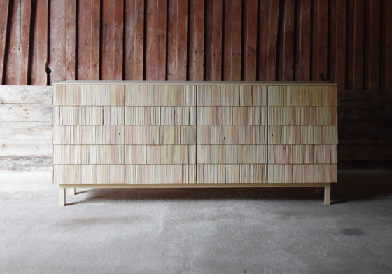Spåna 140. Grey oiled pine | Sideboards | Ringvide Studio