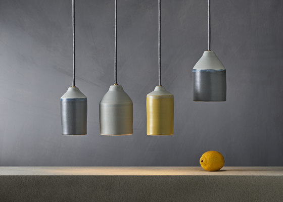 Morandi Light Grey (wide) | Pendelleuchten | Hand & Eye Studio