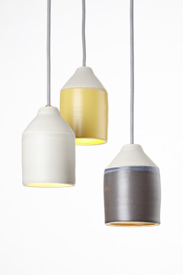 Morandi Light Grey (wide) | Lámparas de suspensión | Hand & Eye Studio