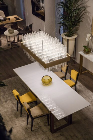 Black & Gold table | Dining tables | Paolo Castelli